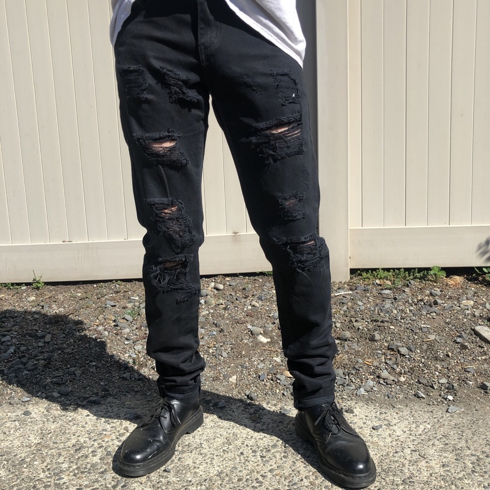 Embellish California Ripped Standard Denim